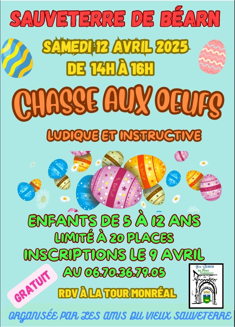 Chasse aux oeufs 2025