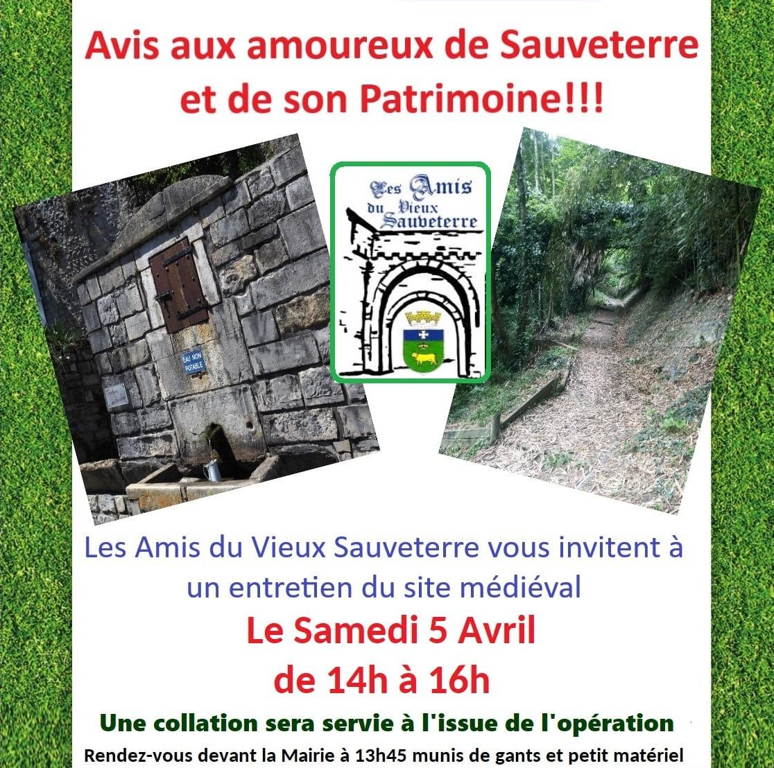 Entretien du site medieval 2025